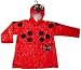 Kid's Red Ladybug Raincoat / Slicker (2T)