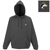Washington Huskies NCAA Goalie Pullover Hooded Sweatshirt (Black)