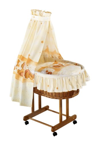 Julius Z&ouml;llner 5360015819 - Kuschelb&auml;r Apricot Stubenwagenset