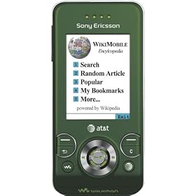 Sony Ericsson W580i Phone, Jungle Green (AT&T)