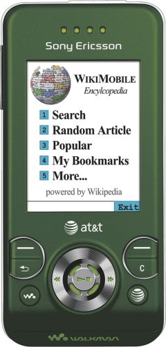 Sony Ericsson W580i Jungle Green Phone (AT T)