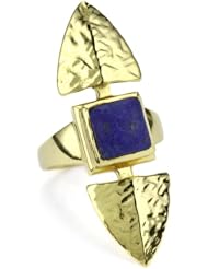 Fiona Paxton "Tribal Goddess" Midnight Arrowhead Ring