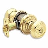 Baldwin Hardware Door Hardware 5210 XXX ENTR Baldwin Colonial Knob Emergency Exit Keyed Entry Satin Black