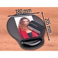 Foto Mousepad Mauspad mit Gel-Komfortauflage Fotomauspad