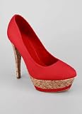 Canvas Finish Stacked Platform Pump