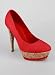 Canvas Finish Stacked Platform Pump