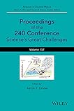 Science's great challenges : proceedings of the 240 Conference