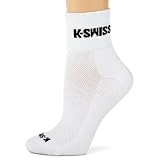 K-SWISS Women's Quarter-Cut Performance Running Socks