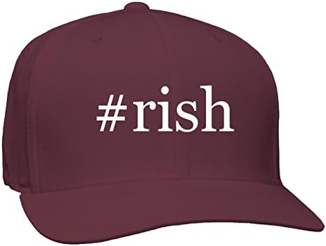 #rish - Adult Baseball Cap Hat, Maroon, Large/X-Large