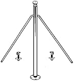 Attwood 923-009-ADJ Pro SS Adjustable Marine Ski Pylon