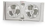 Sunbeam SWF3000 Twin Window Fan with Thermostat