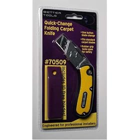 Better Tools - Folding Carpet Knife (1 card) by Better Tools