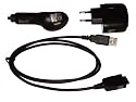 4in1-Zubeh&ouml;r-SET LADEKABEL KFZ-LADEKABEL DATENKABEL USB f&uuml;r Palm Pre, Treo 800, Treo 800w, Treo 850, Treo 850w, Treo Pro
