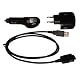 4in1-Zubeh�r-SET LADEKABEL KFZ-LADEKABEL DATENKABEL USB f�r FUJITSU-SIEMENS POCKET LOOX-Serie