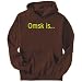 Hoodie Mens Brown 