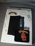 Tribeca Folio Case for Apple ipad 2, USC Trojans Logo, Black