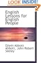 English Lessons for English People