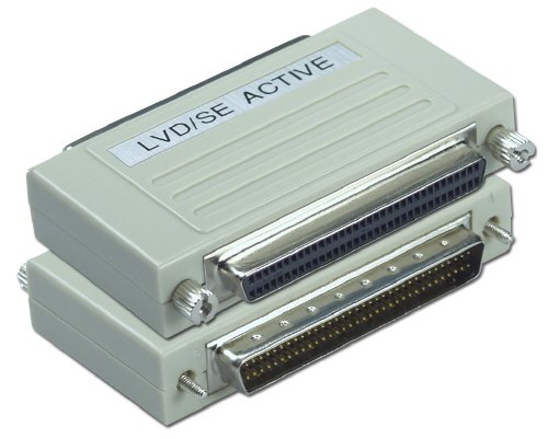 QVS SCSI Ultra160 HPDB68 LVD/SE Pass-Thru External Terminator (CC688EX-MF)