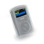Tuff-Luv Slim&Lite silicone skin case cover for Sandisk Sansa Clip - Clear