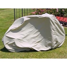 Small Bicycle Storage Cover : 54 x 24 x 36 Khaki by Covermates