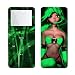 Ghost In The Pod (Green) - Apple iPod nano 1G (1st Generation) 1GB/ 2GB/ 4GB Protector Skin Decals - Faceplates