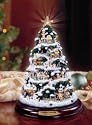 Thomas Kinkade A Holiday Gathering Illuminated Christmas Tree: Holiday Home Decoration by The Bradford Editions
