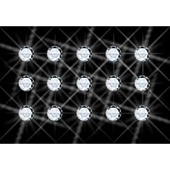 Swarovski Elements - 2,5 mm Durchmesser - 15-er Set