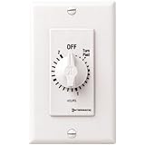 Intermatic FD2HW 2-Hour Spring Loaded Wall Timer, White