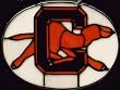 Campbell Camels Stained Glass Suncatcher
