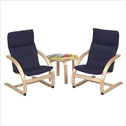 Guidecraft G6406 Kiddie Rocker Chair Set, Blue