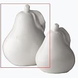large quiescent susan:Lazy Susan White Ceramic Pear, Large