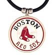Boston Red Sox Logo Pendant Necklace - MLB Baseball Fan Shop Sports Team Merchandise