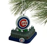 Chicago Cubs Wrigley Field Stadium Christmas Ornament