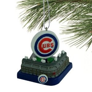 Chicago Cubs Wrigley Field Stadium Christmas Ornament