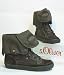 s.Oliver Stiefelette Leder Sneaker braun