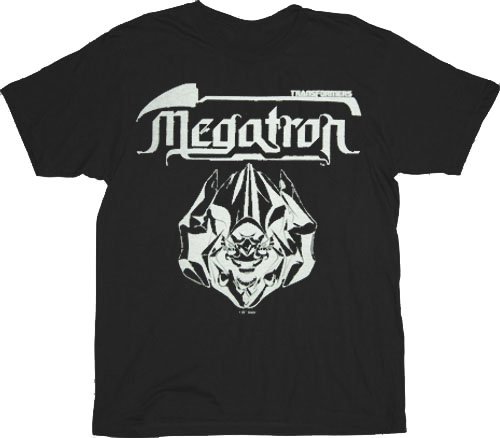  Transformers Megatron Logo Black T-shirt Tee
