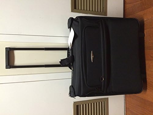 44" Rolling Garment Bag Wheeled Travel Luggage