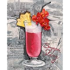 Eurographics SSV1032 S. Svenson, Singapore Sling, 40 x 50 cm, hochwertiger Kunstdruck
