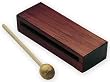 Hohner Kids Hardwood Wood Block with Mallet