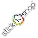 18 Original Stick'Nsnap Baby Monthly Necktie Stickers - “Under The Rainbow Sea” (TM) Marine, Nautical