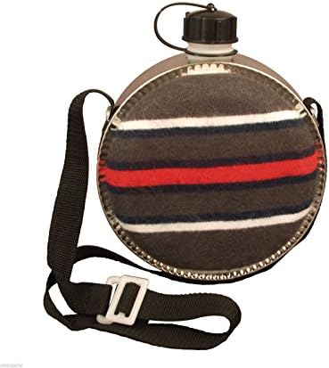 Canteen 2-qt. Great for Camping and Hiking Blanket Covered Rothco 175