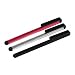 3 Pack (Red/Black/Silver) Aluminum 4.5" Capacitive Styli for HP Touchpad