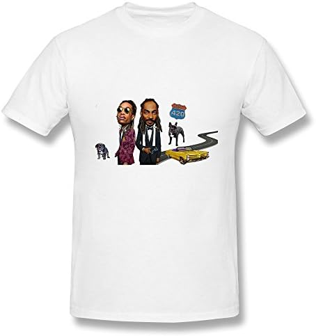 Love Snoop Dogg &amp; Wiz Khalifa The High Road Tour 2016.png White T Shirt For Men