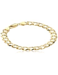 10k Yellow Gold Cuban Bracelet, 8"