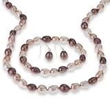 Honora Baroque Chocolate Pearl Box Set