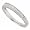 14k White Gold Women's Wedding Anniversary Band Ring Antique Style size 4 (1/3 Carat, VS Clarity, F Color)