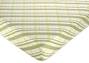 Leap Frog Fitted Crib Sheet for Baby and Toddler Bedding Sets by JoJo - Plaid Print