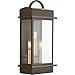 Progress Lighting P560003-020 Santee Three-Light Large Wall Lantern, Antique Bronze