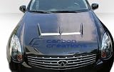 2003-2006 Infiniti G35 2dr Carbon Creations Type J Hood