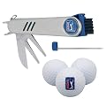 PGA ACI10020 Tour Multi-Tool and 3 Ball Set